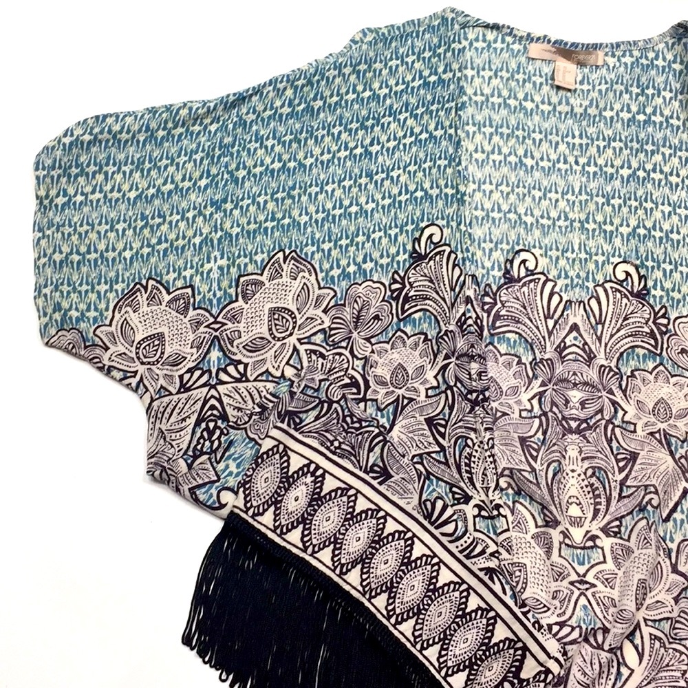 BLACK//TEAL TUNIC